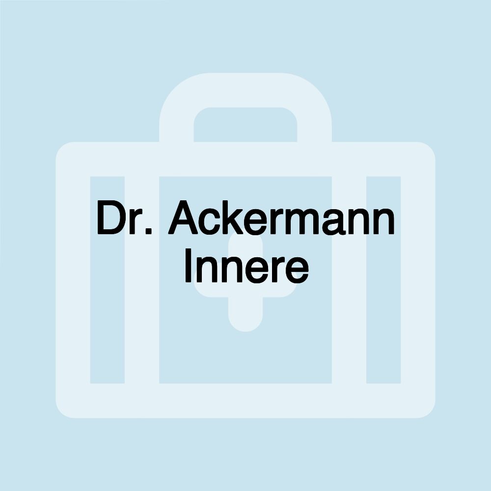 Dr. Ackermann Innere