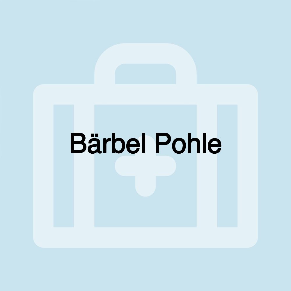 Bärbel Pohle