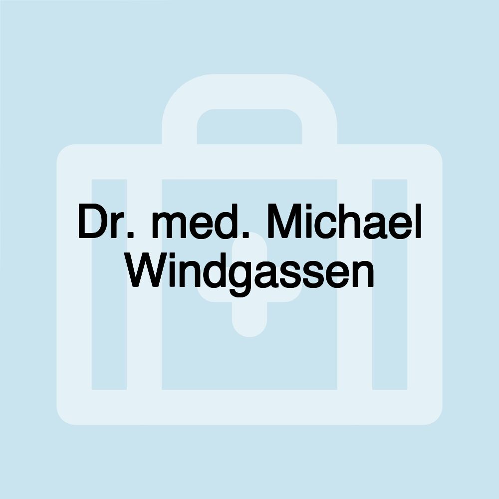 Dr. med. Michael Windgassen