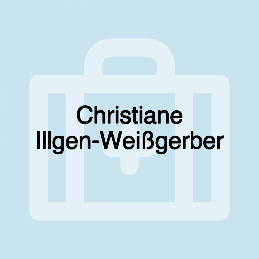 Christiane Illgen-Weißgerber