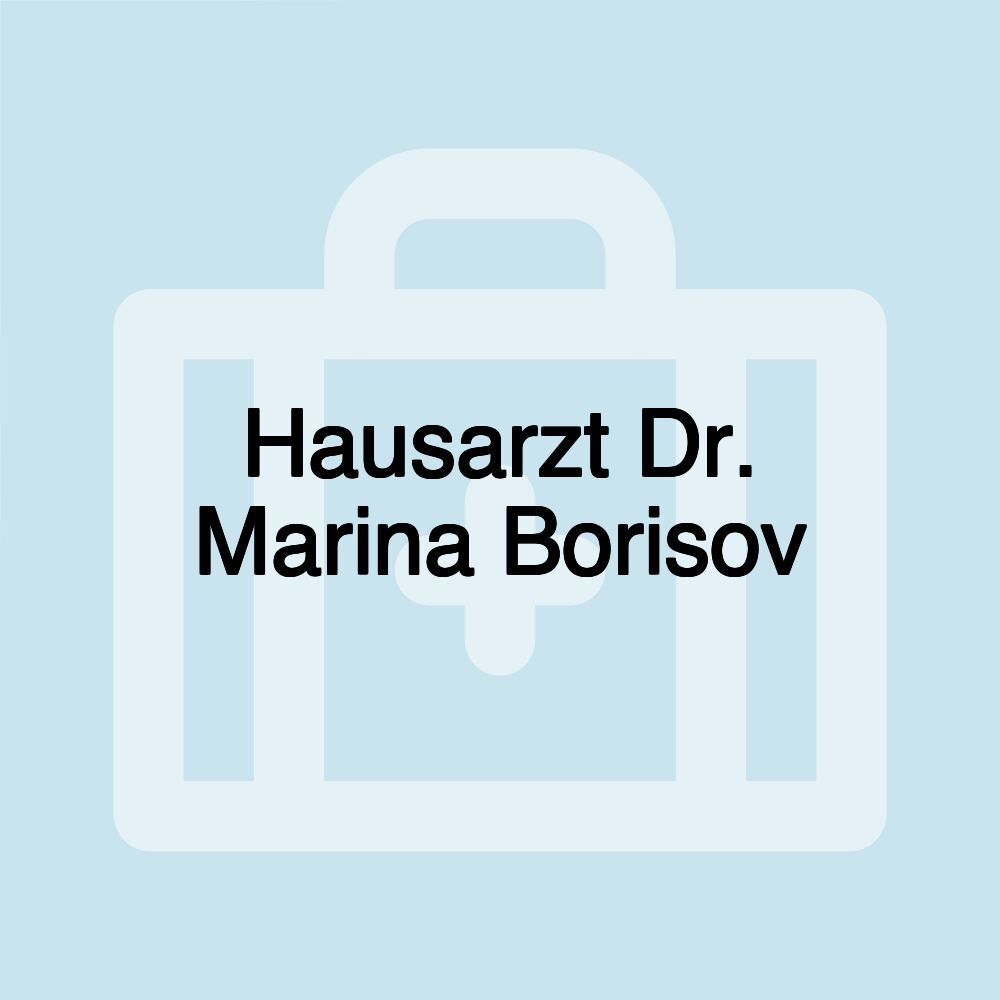 Hausarzt Dr. Marina Borisov