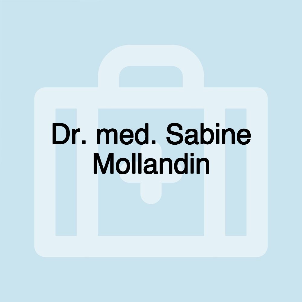 Dr. med. Sabine Mollandin