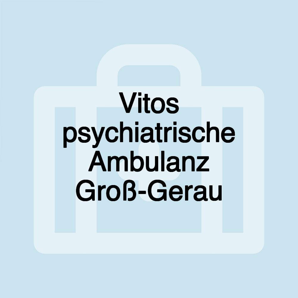 Vitos psychiatrische Ambulanz Groß-Gerau