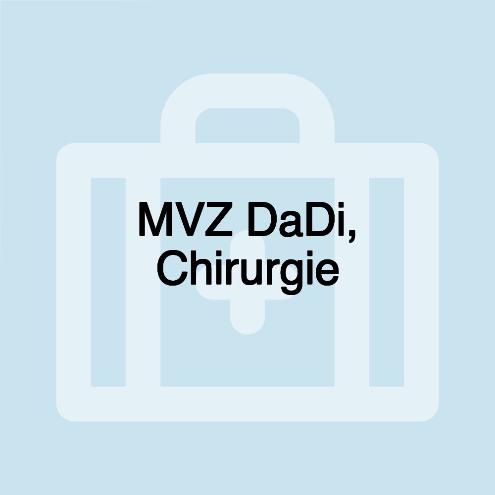 MVZ DaDi, Chirurgie