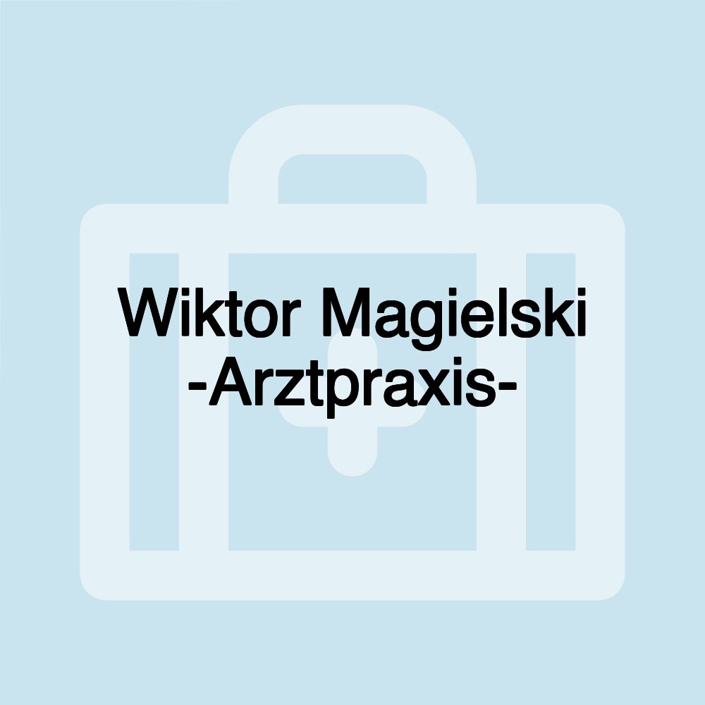 Wiktor Magielski -Arztpraxis-