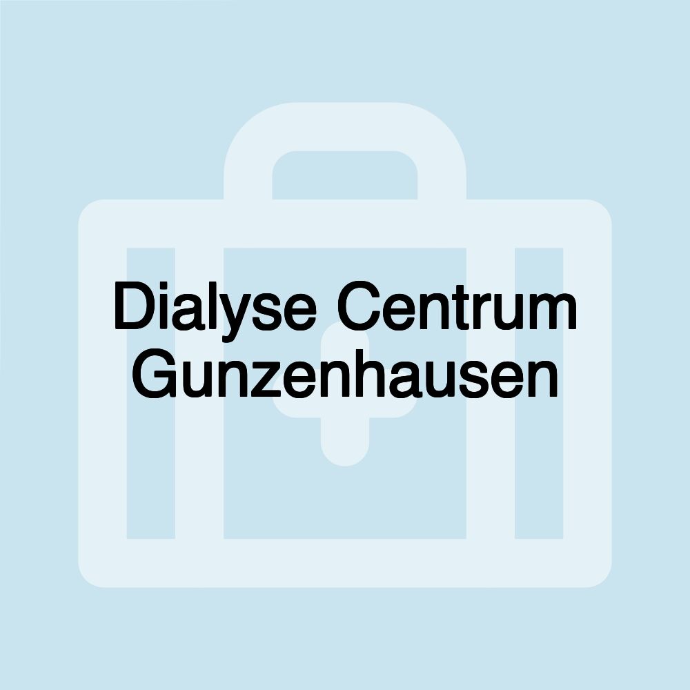 Dialyse Centrum Gunzenhausen