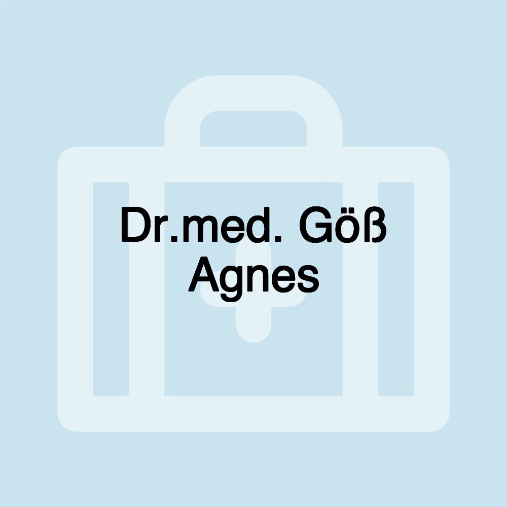 Dr.med. Göß Agnes