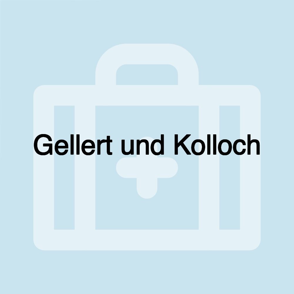 Gellert und Kolloch