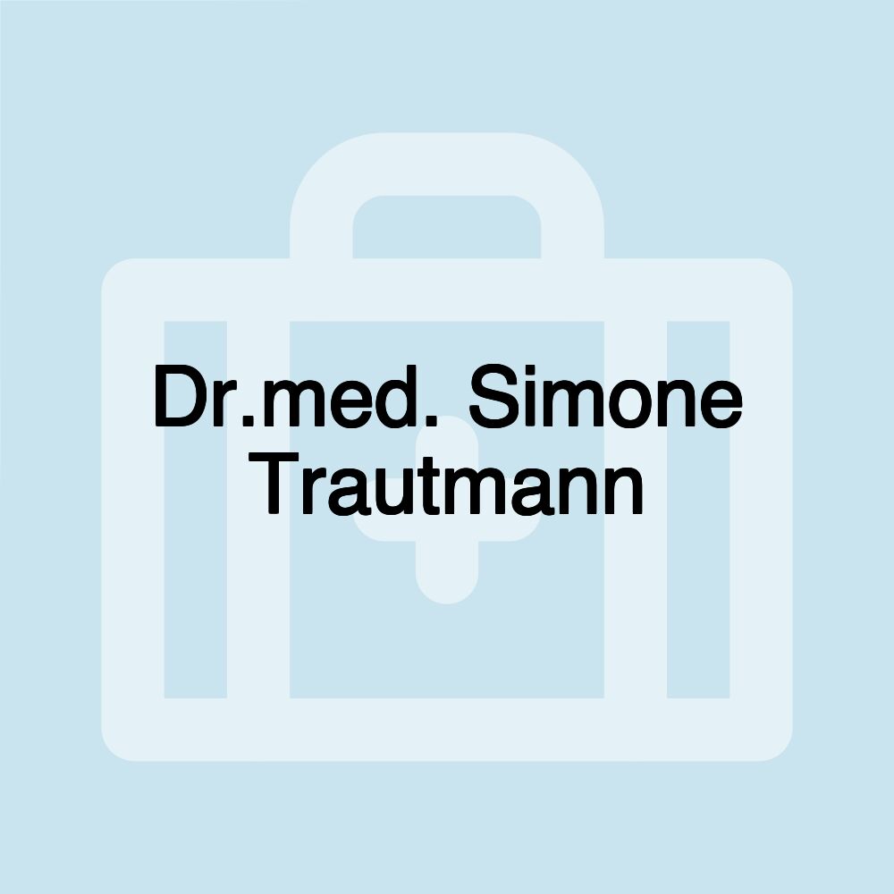 Dr.med. Simone Trautmann