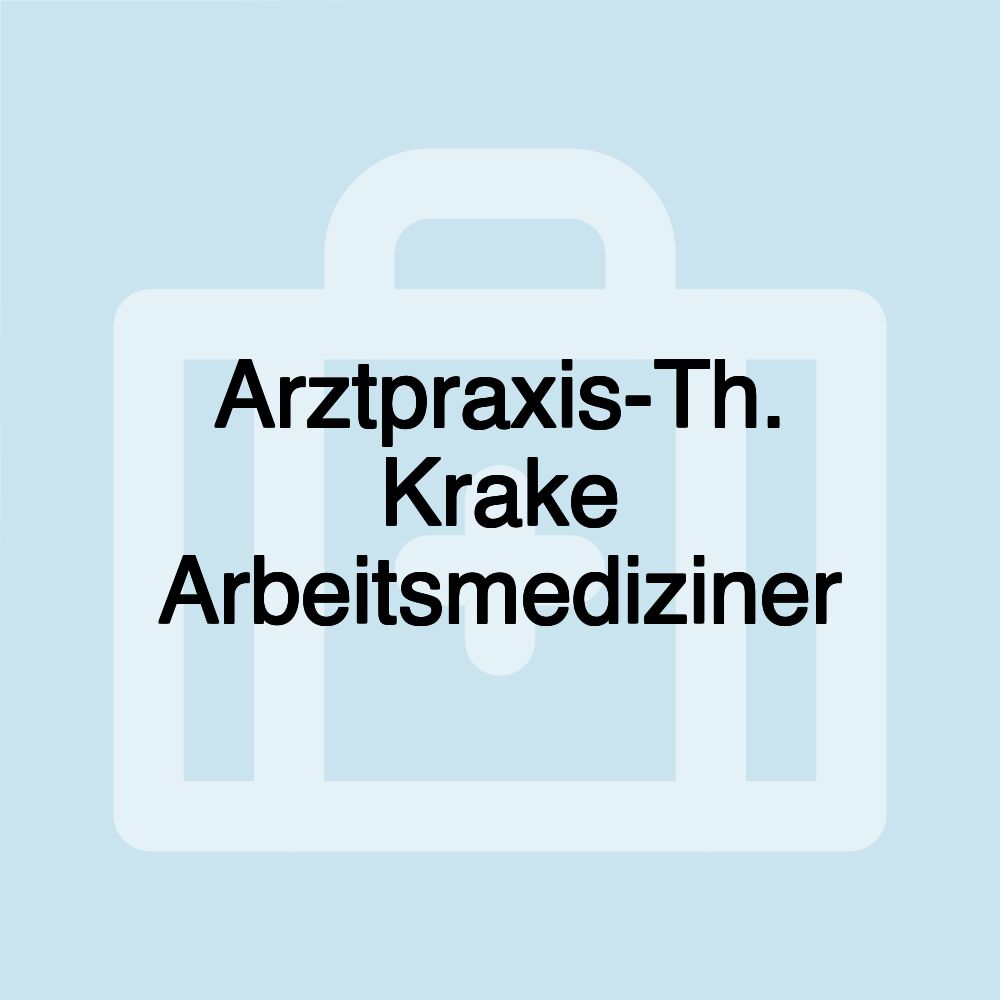 Arztpraxis-Th. Krake Arbeitsmediziner