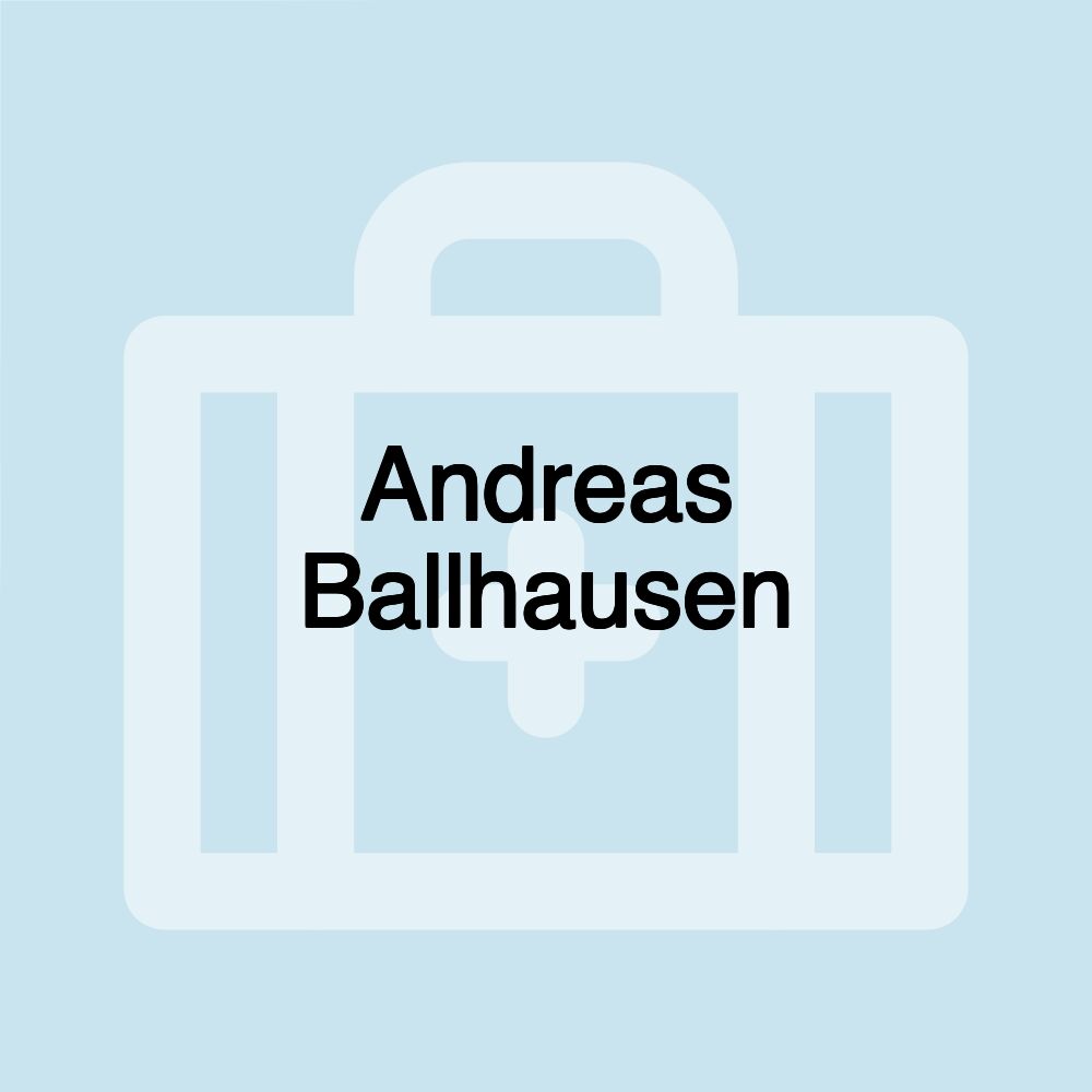 Andreas Ballhausen