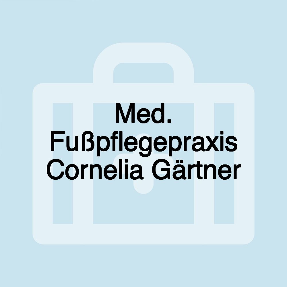 Med. Fußpflegepraxis Cornelia Gärtner