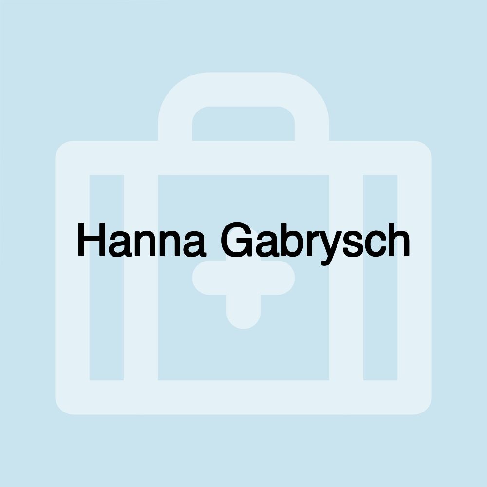 Hanna Gabrysch