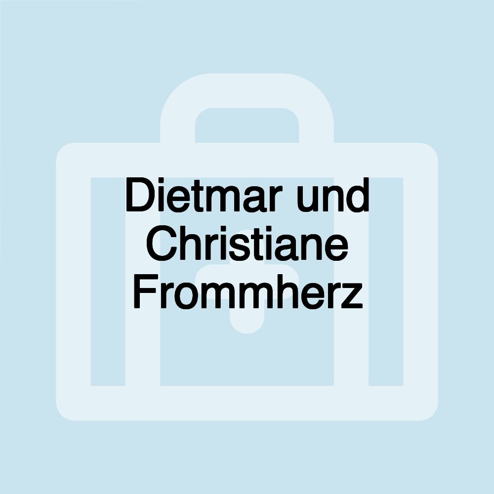 Dietmar und Christiane Frommherz