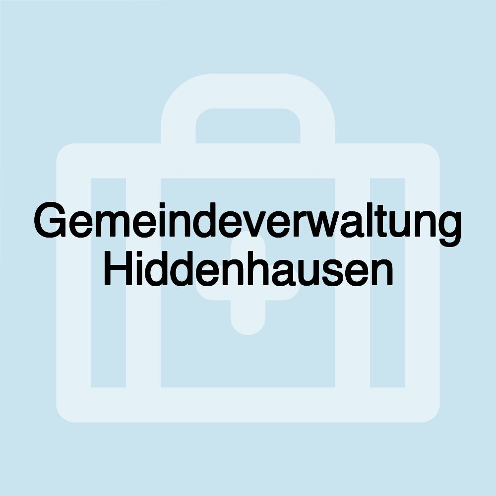 Gemeindeverwaltung Hiddenhausen