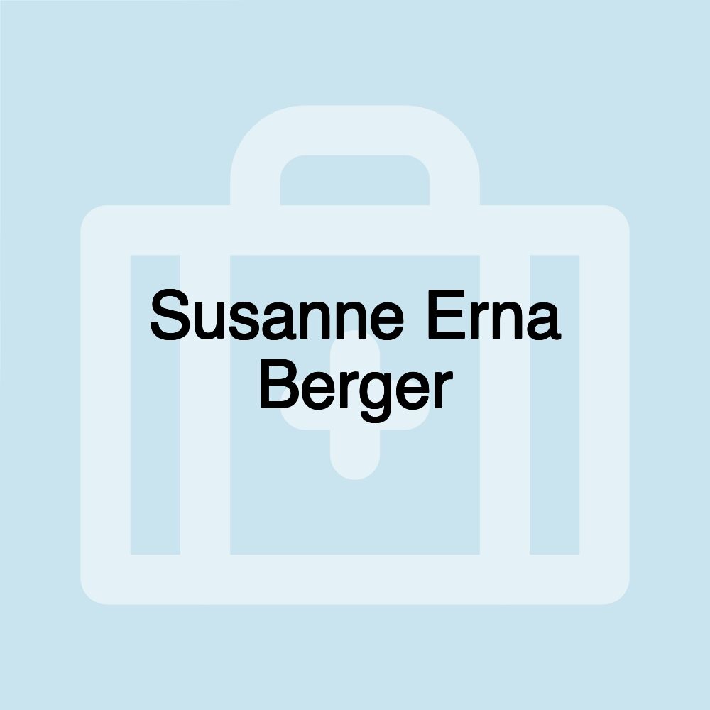 Susanne Erna Berger