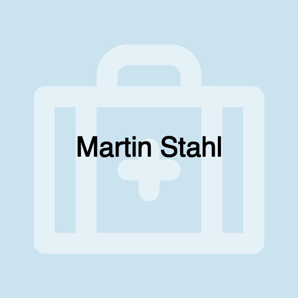 Martin Stahl