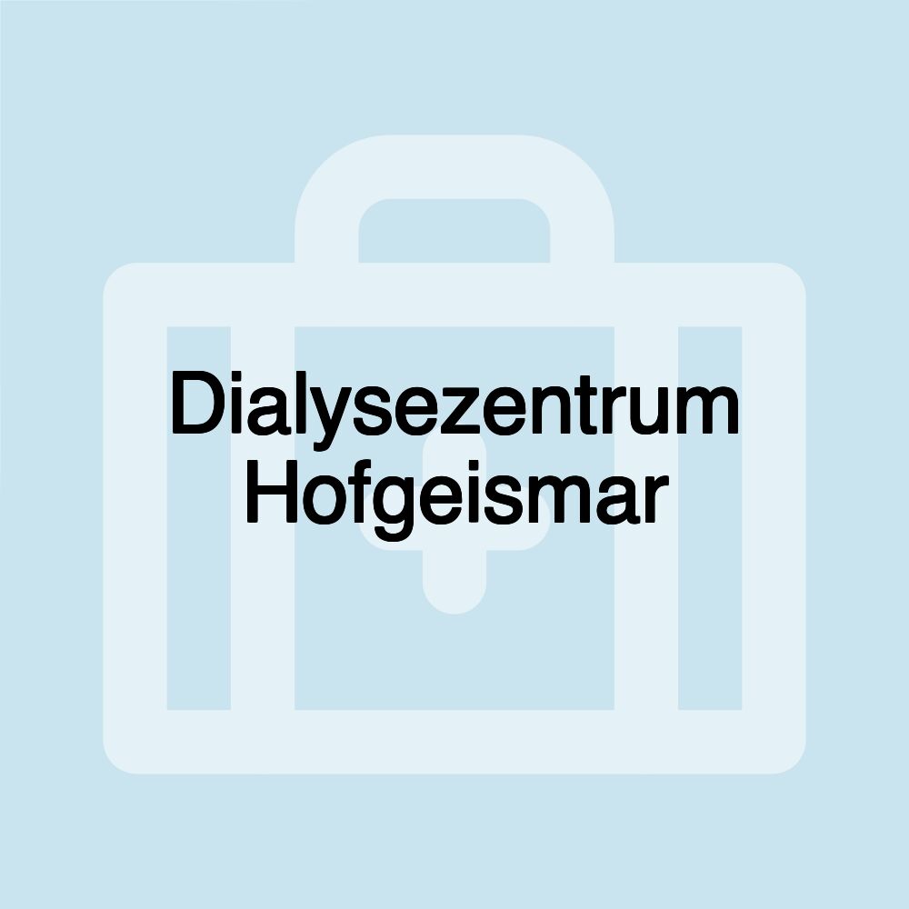 Dialysezentrum Hofgeismar