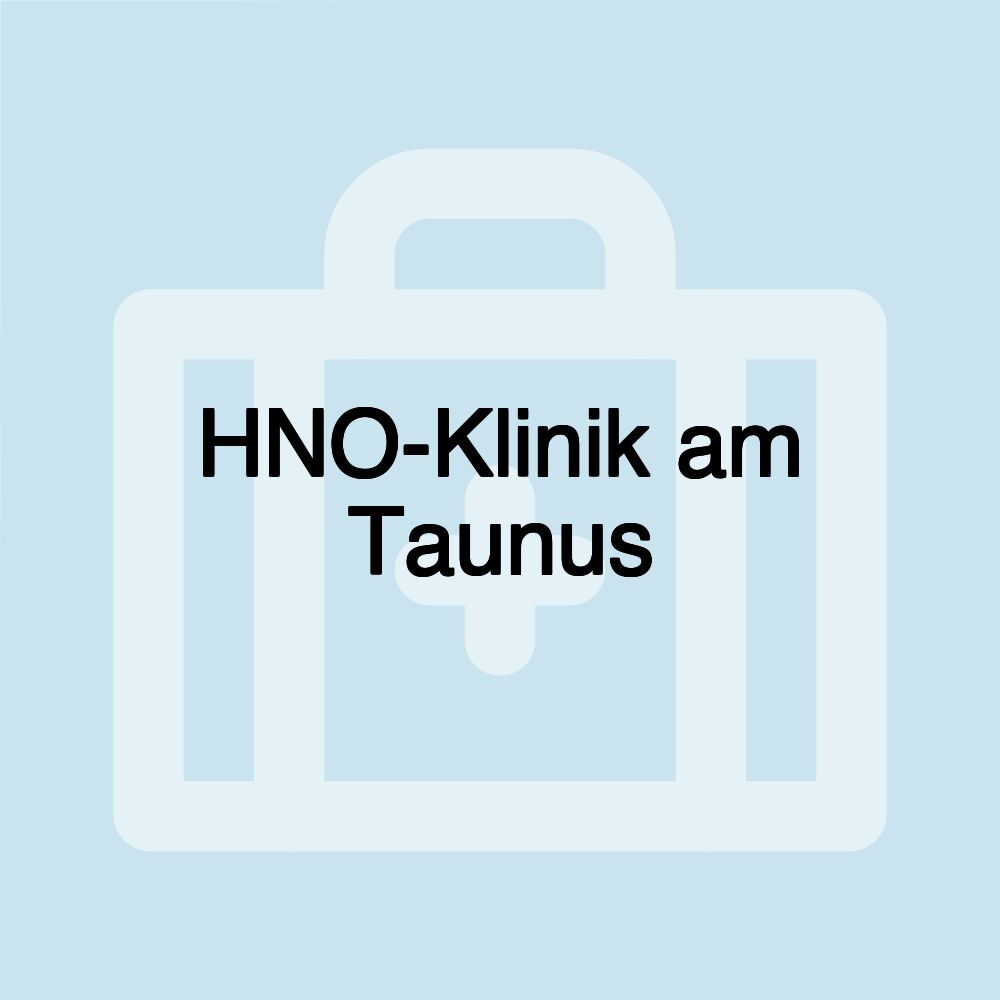 HNO-Klinik am Taunus