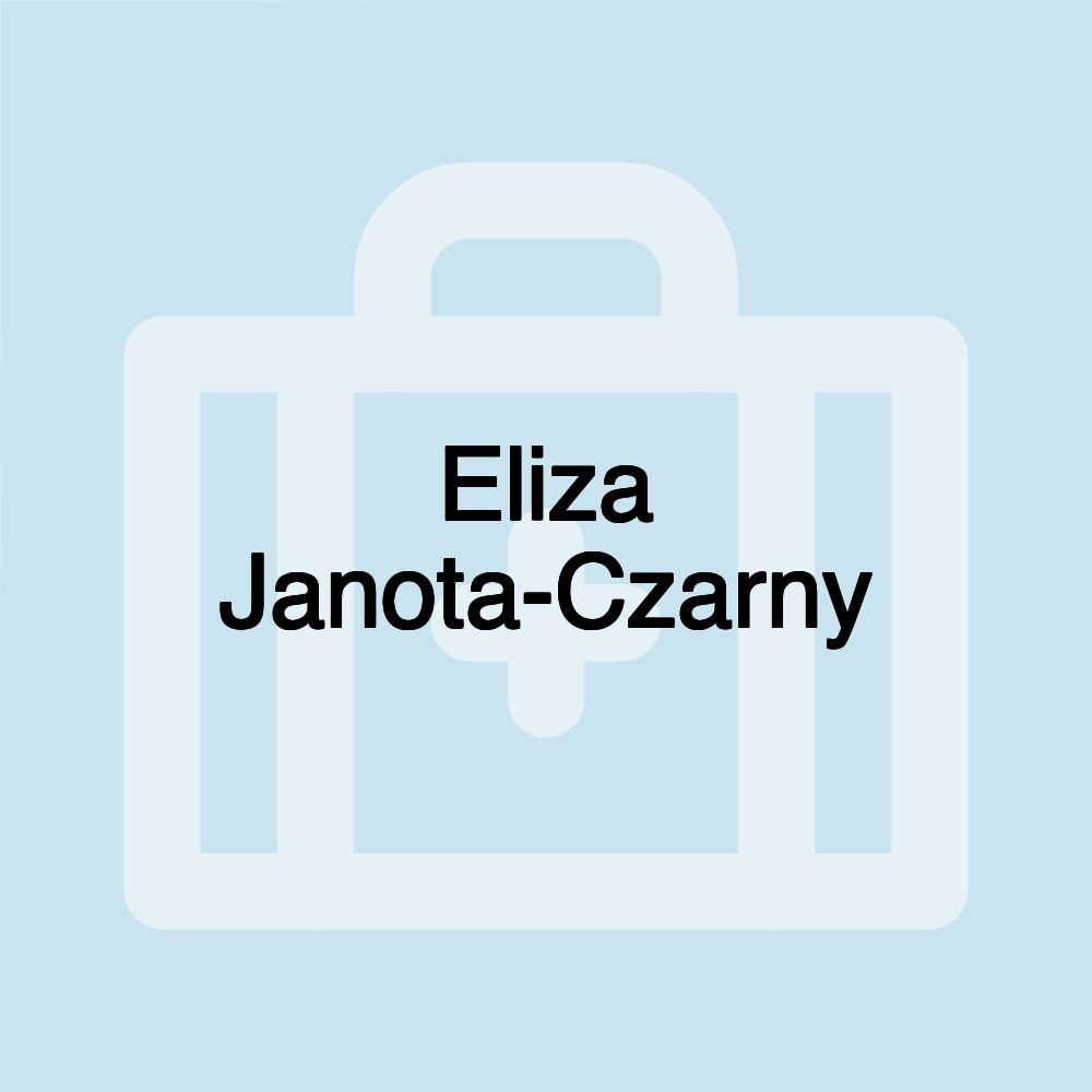 Eliza Janota-Czarny