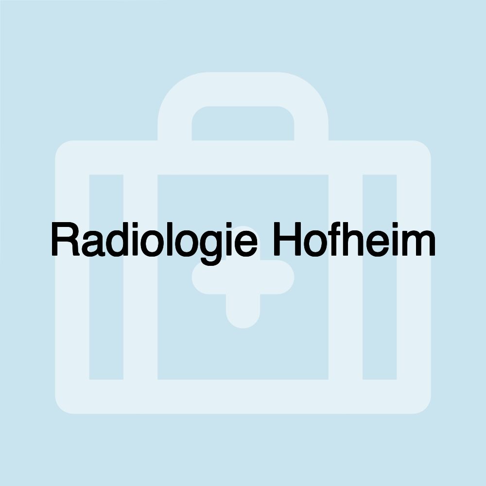 Radiologie Hofheim