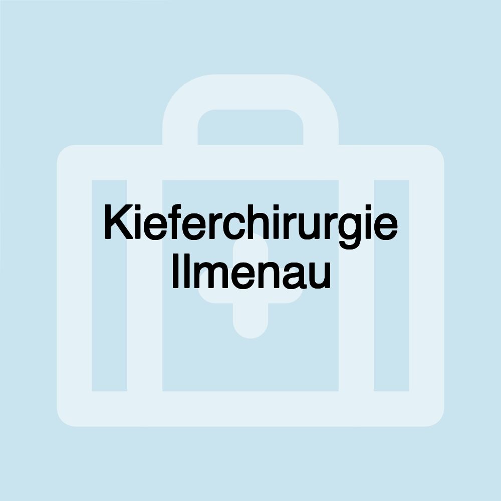 Kieferchirurgie Ilmenau