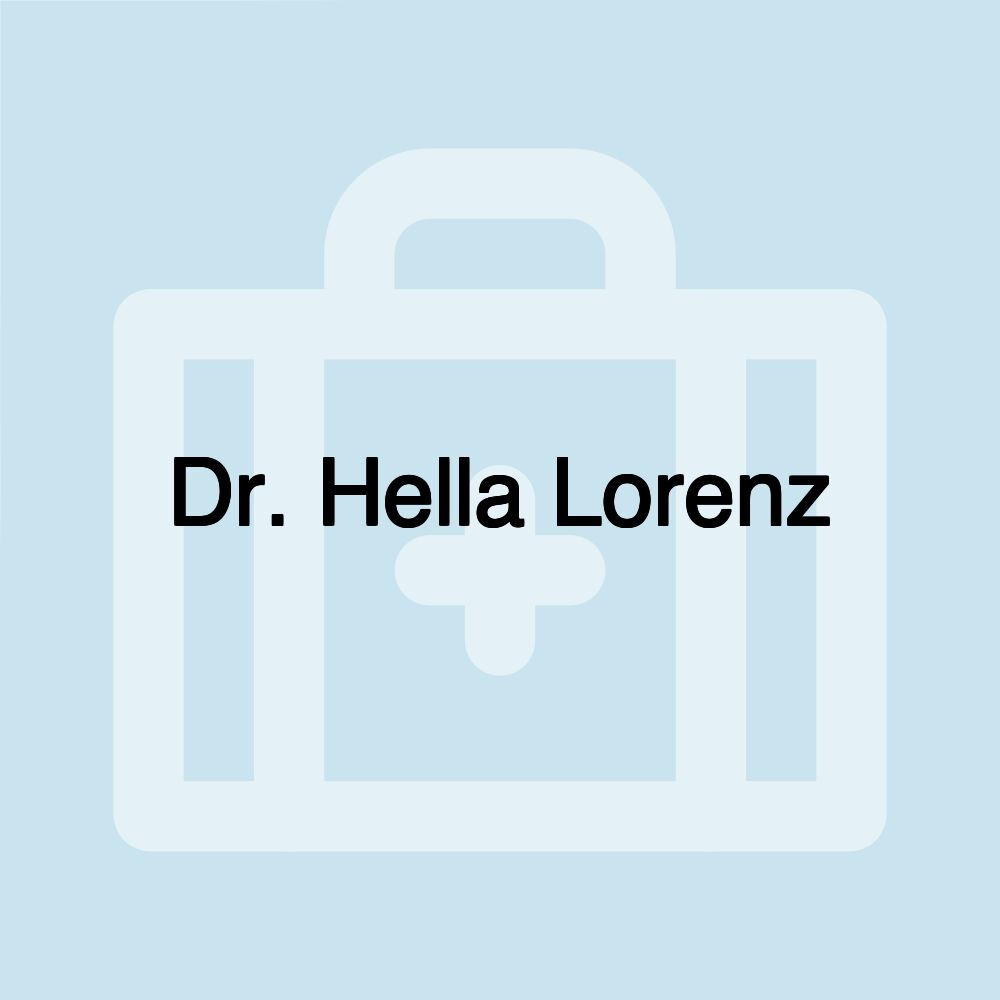 Dr. Hella Lorenz