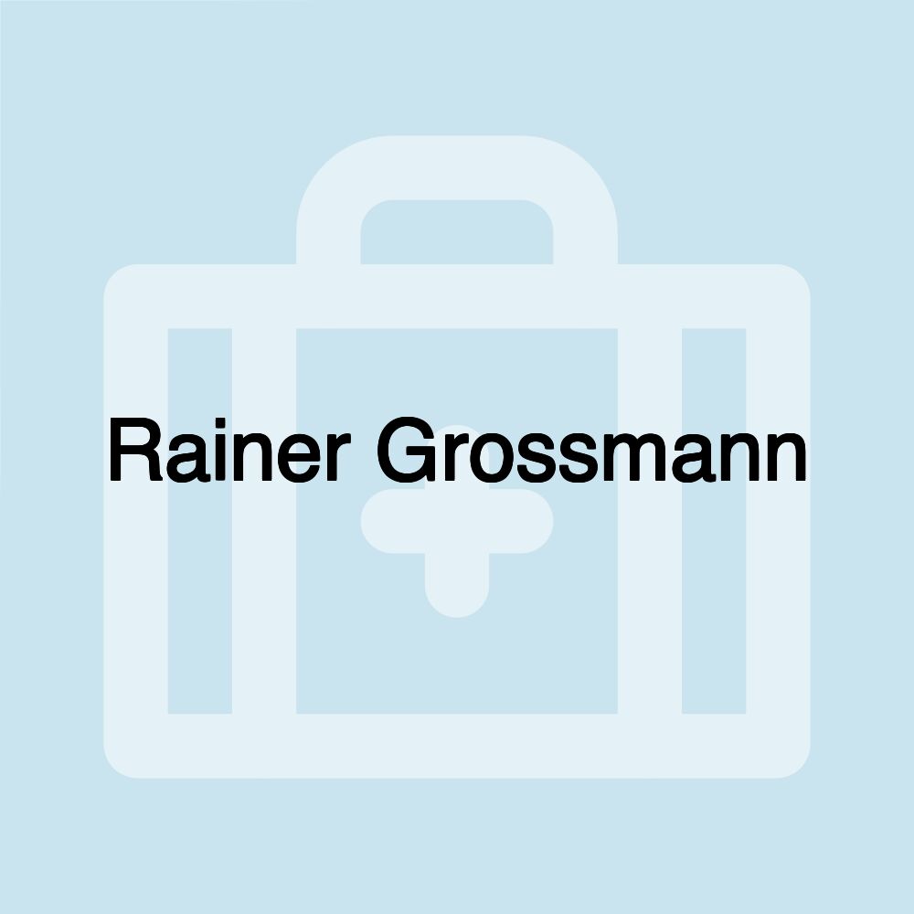 Rainer Grossmann