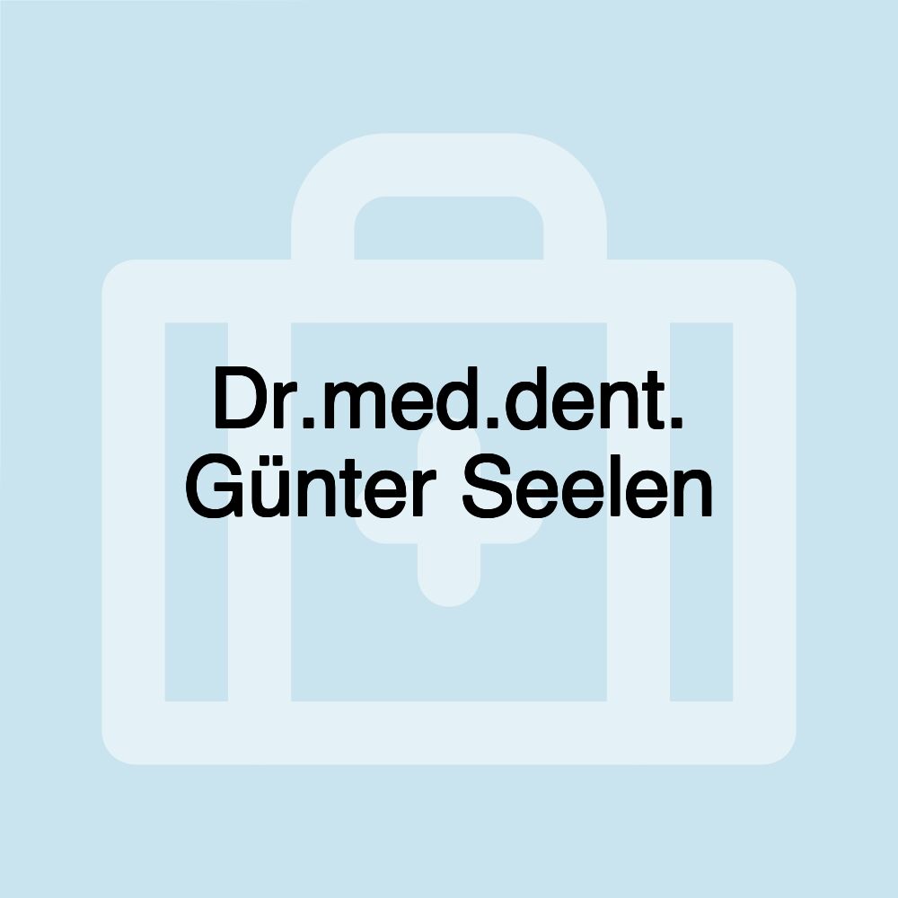 Dr.med.dent. Günter Seelen