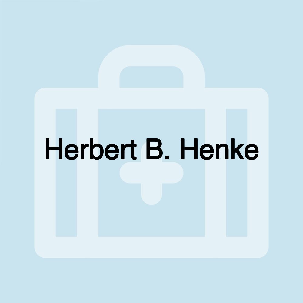 Herbert B. Henke