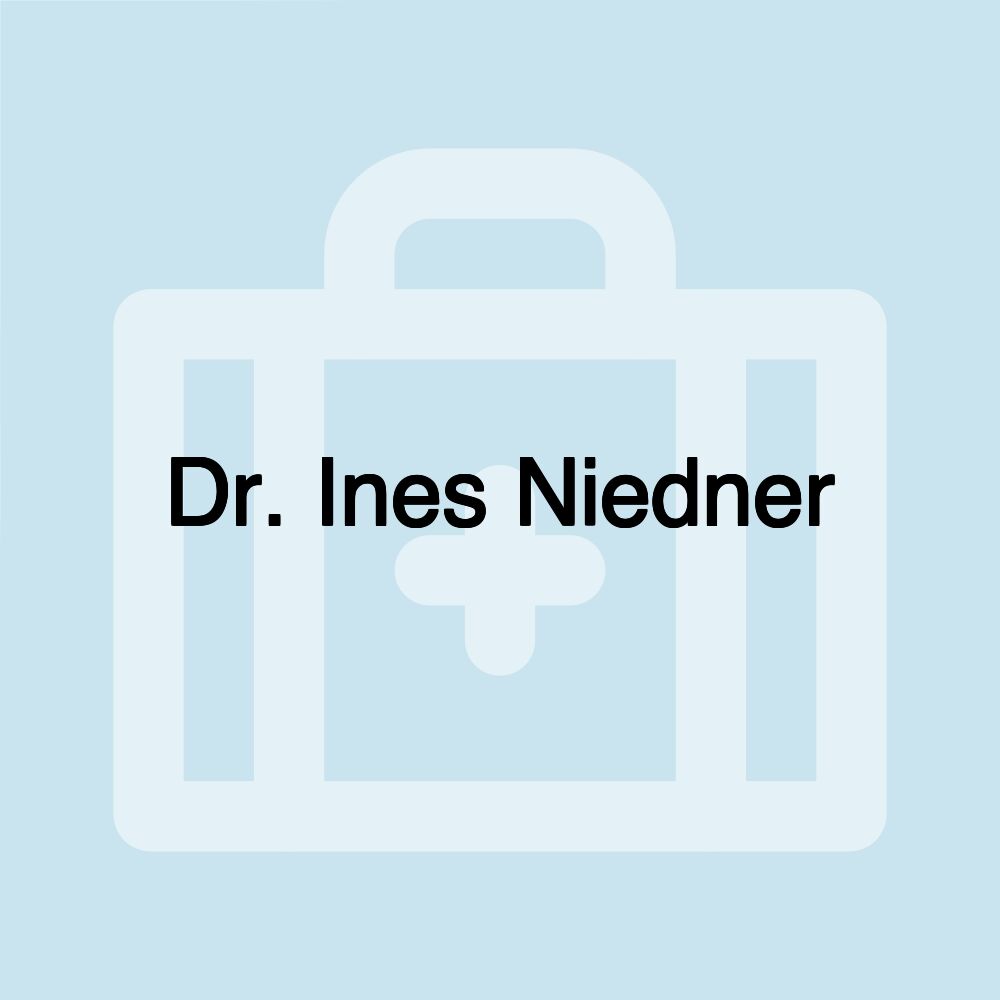 Dr. Ines Niedner