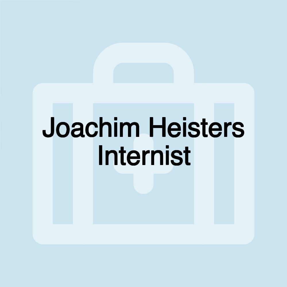 Joachim Heisters Internist