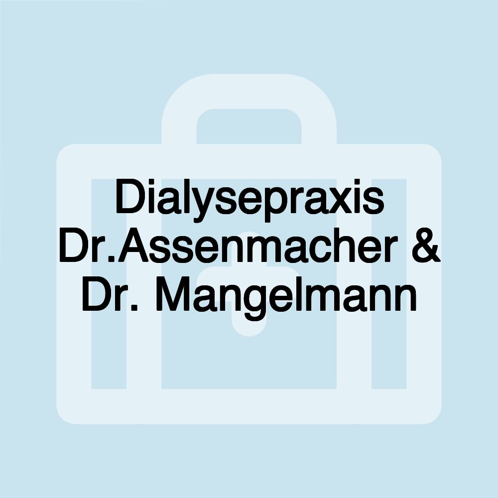 Dialysepraxis Dr.Assenmacher & Dr. Mangelmann