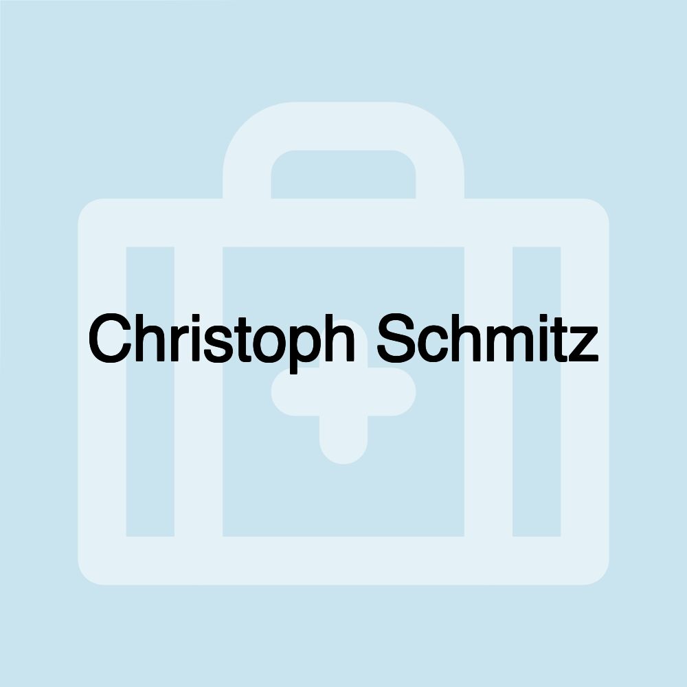 Christoph Schmitz