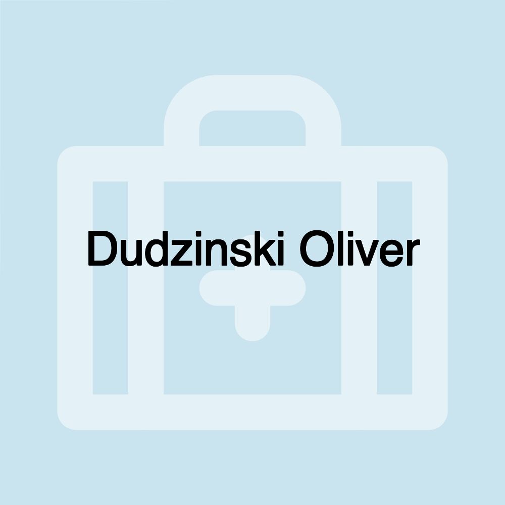 Dudzinski Oliver