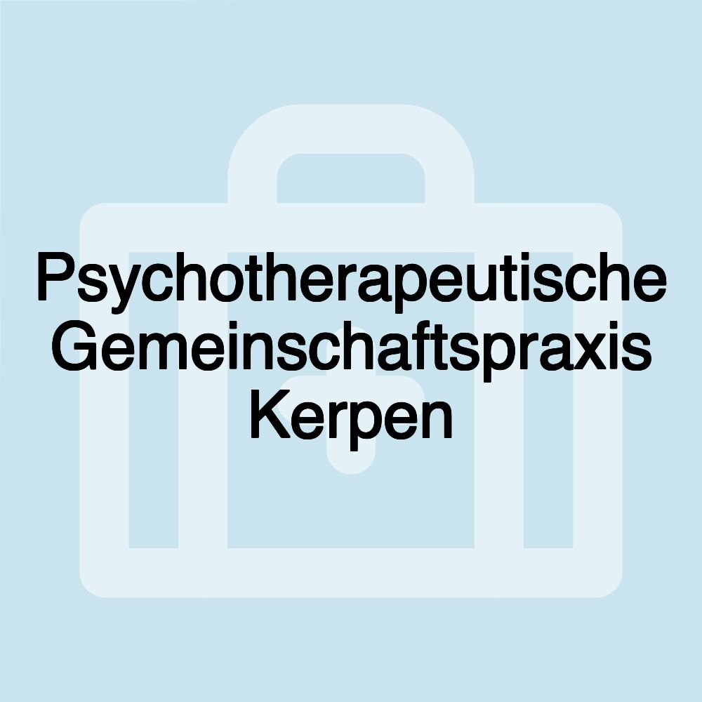 Psychotherapeutische Gemeinschaftspraxis Kerpen