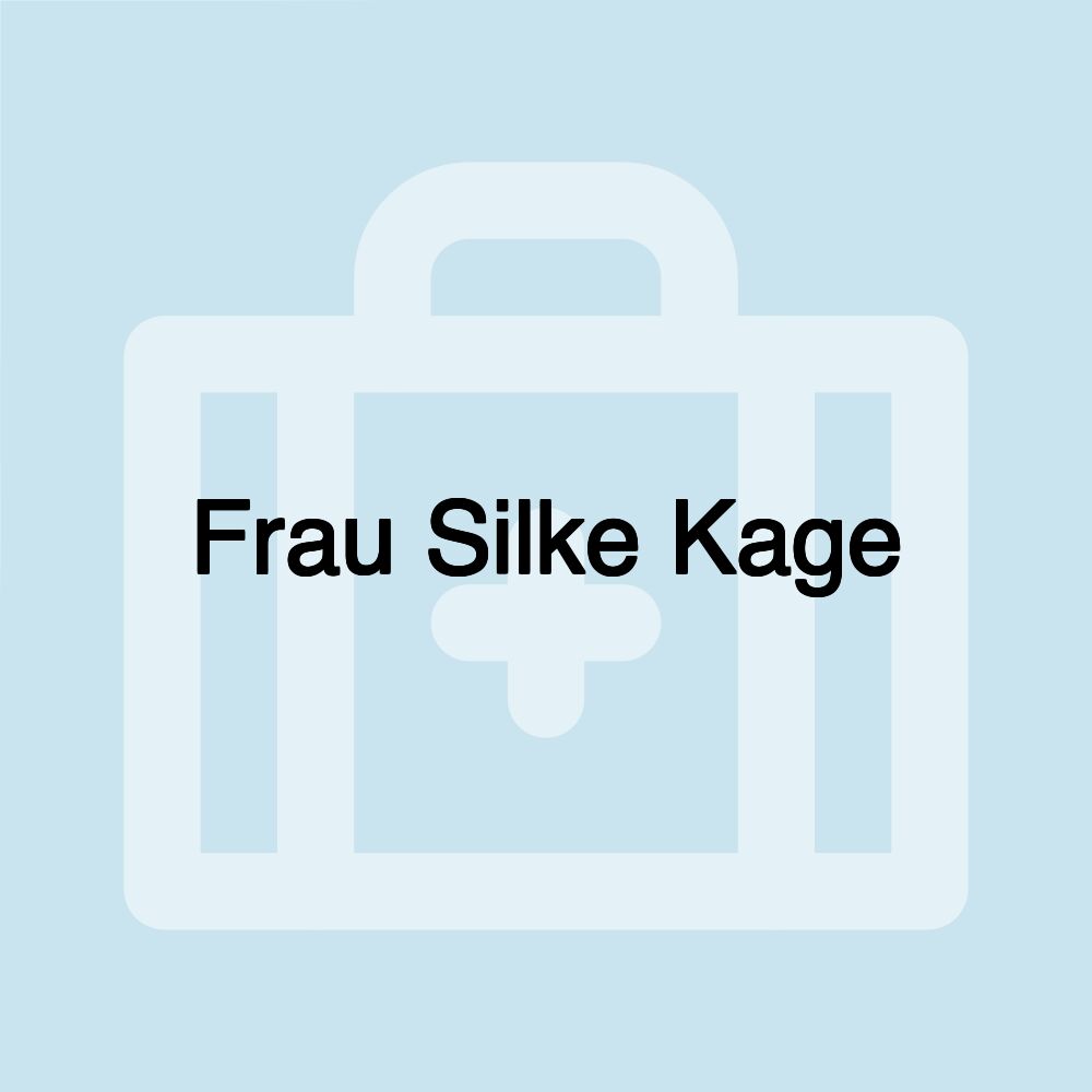 Frau Silke Kage