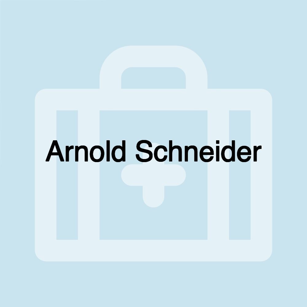 Arnold Schneider