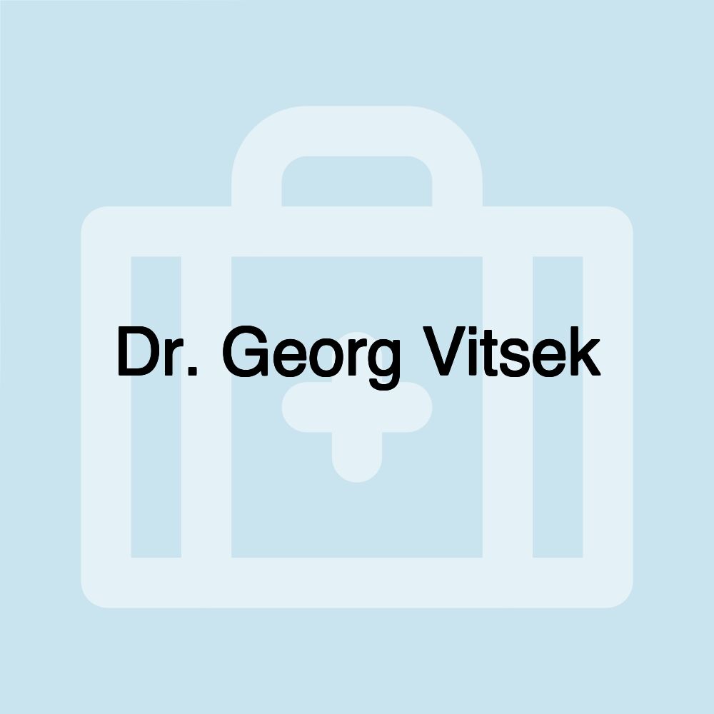 Dr. Georg Vitsek