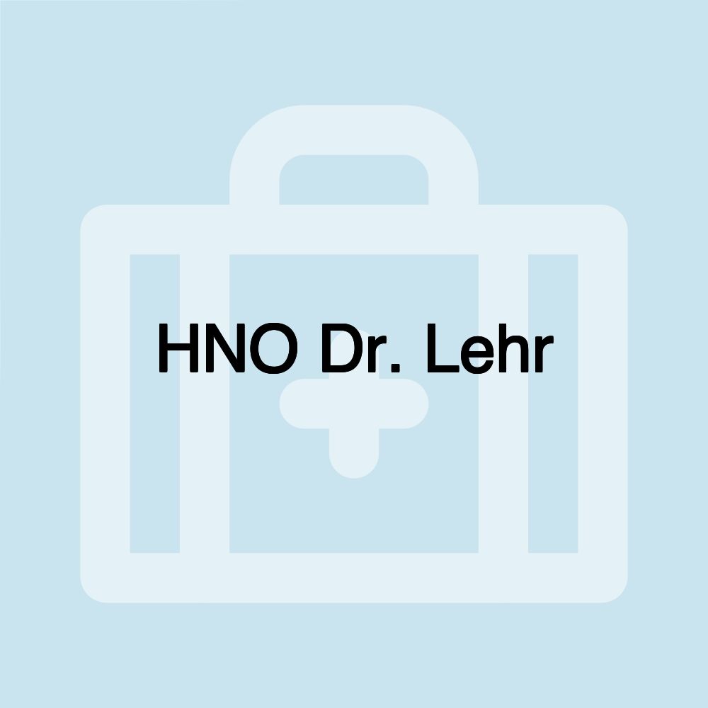 HNO Dr. Lehr