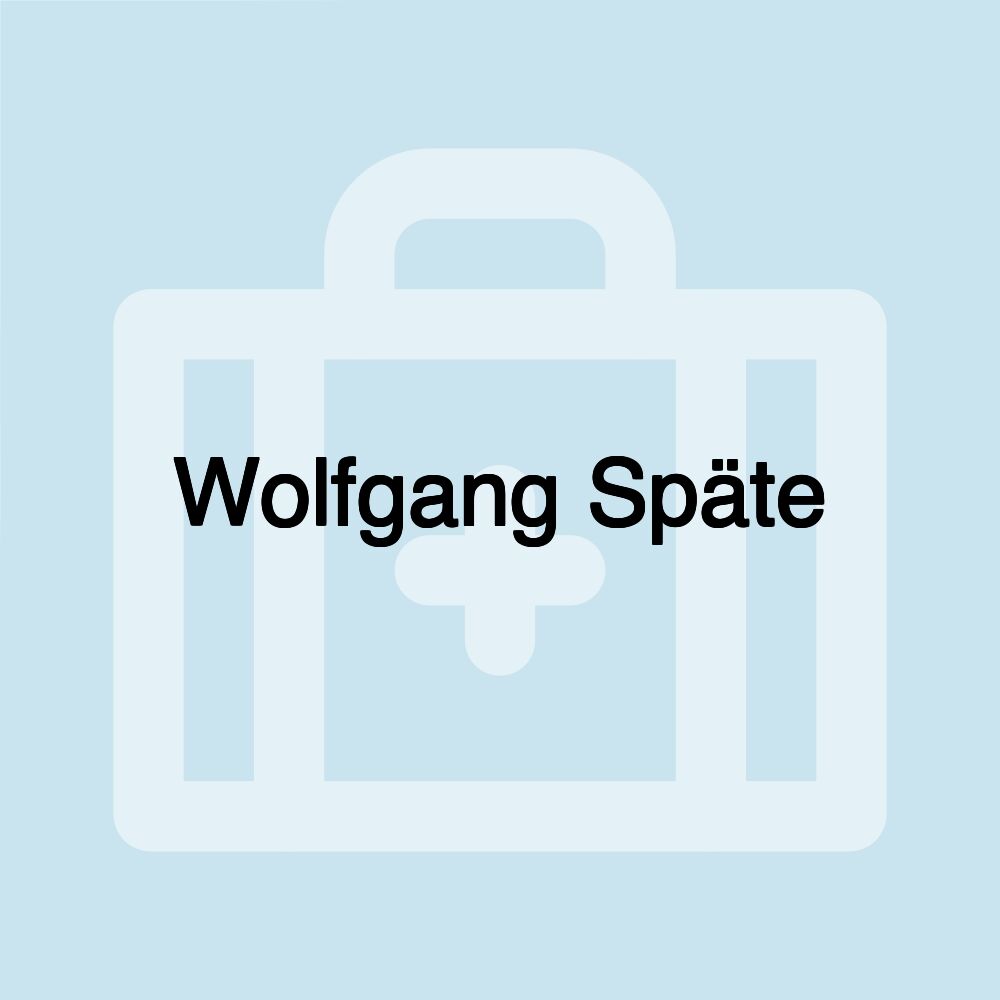 Wolfgang Späte