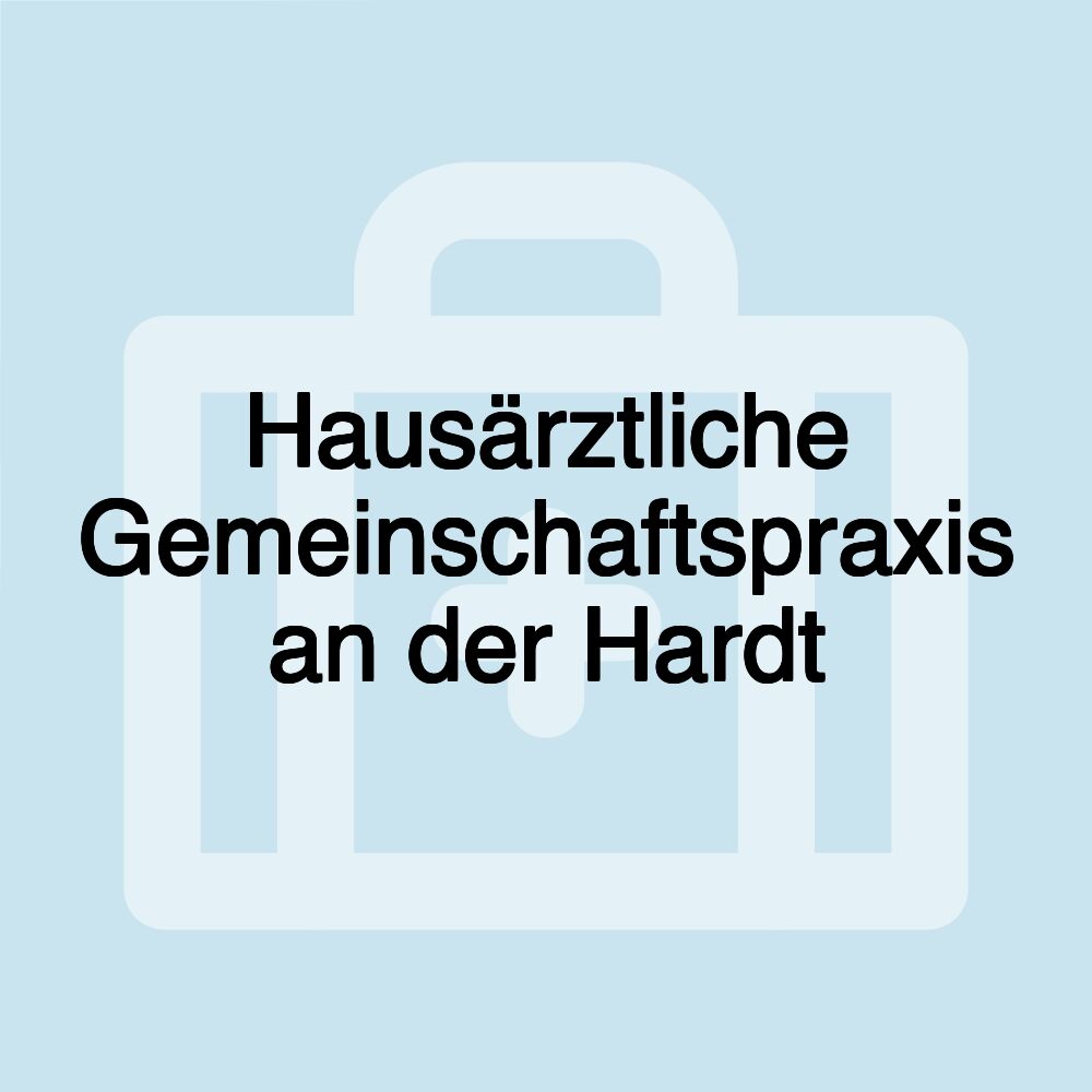 Hausärztliche Gemeinschaftspraxis an der Hardt