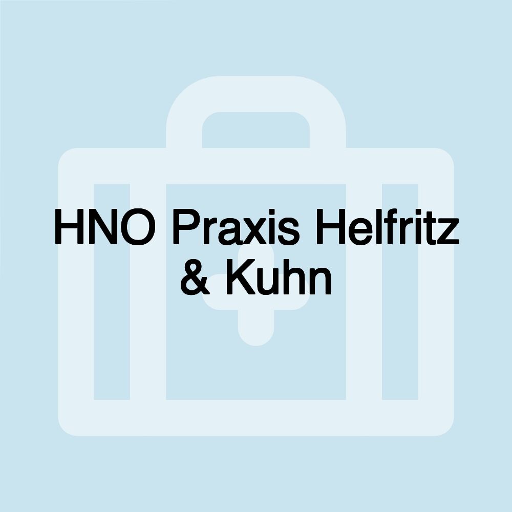 HNO Praxis Helfritz & Kuhn