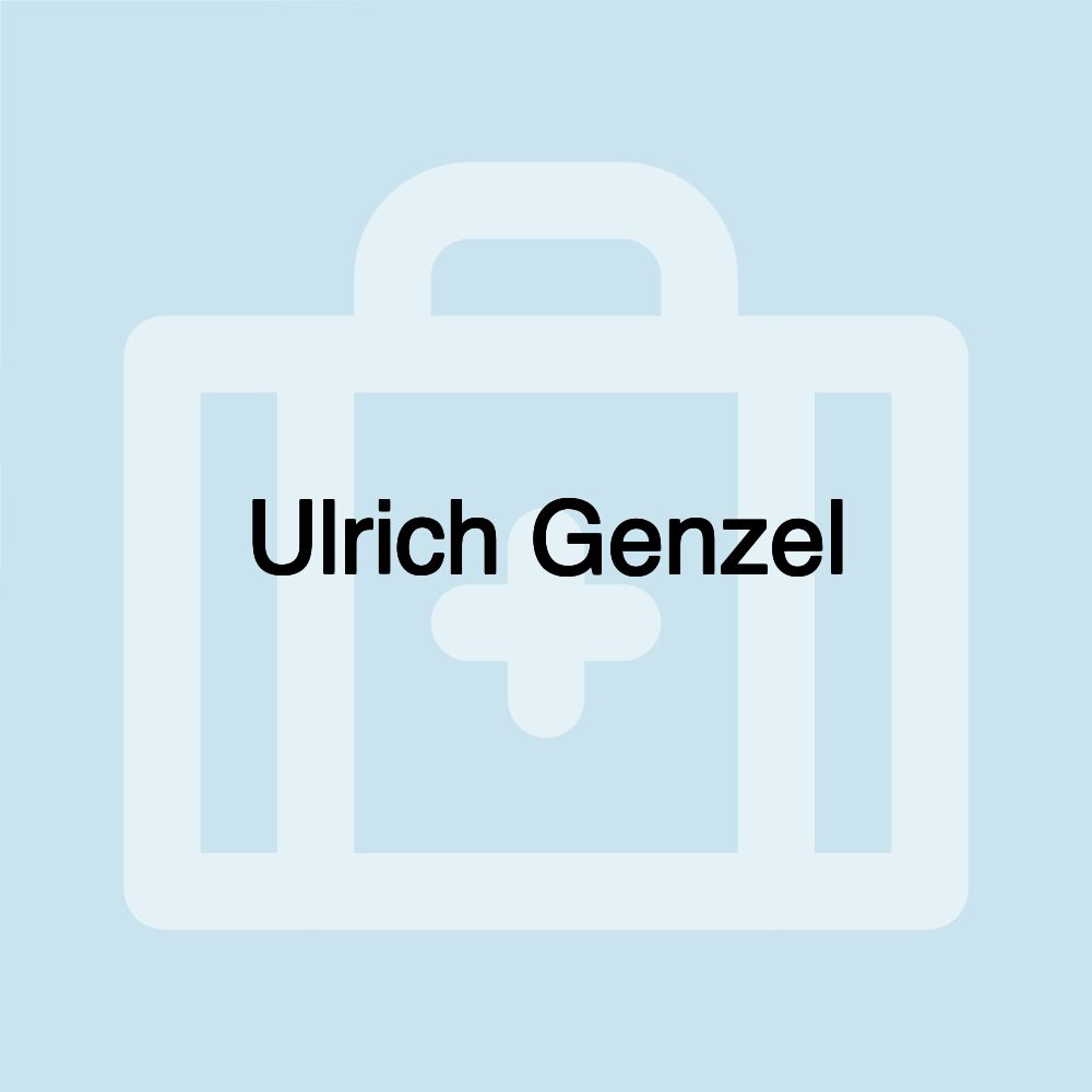 Ulrich Genzel