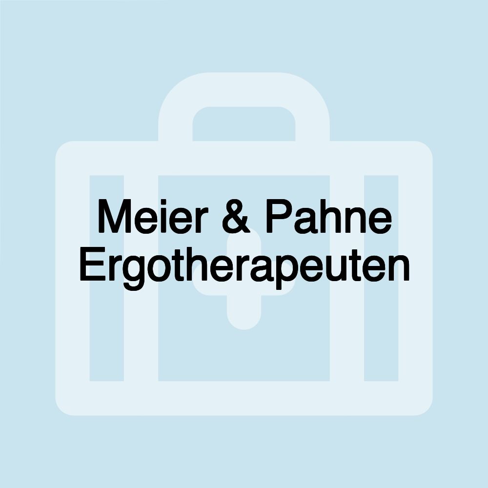 Meier & Pahne Ergotherapeuten