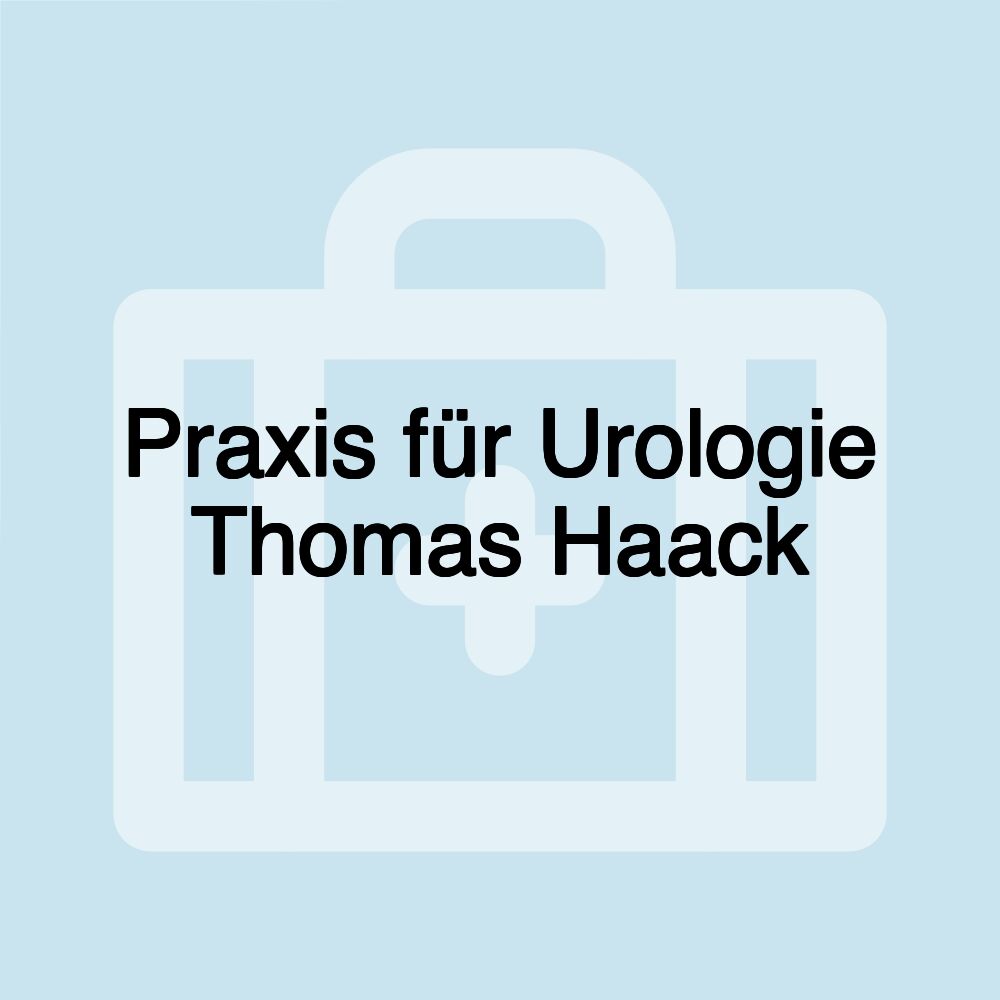 Praxis für Urologie Thomas Haack