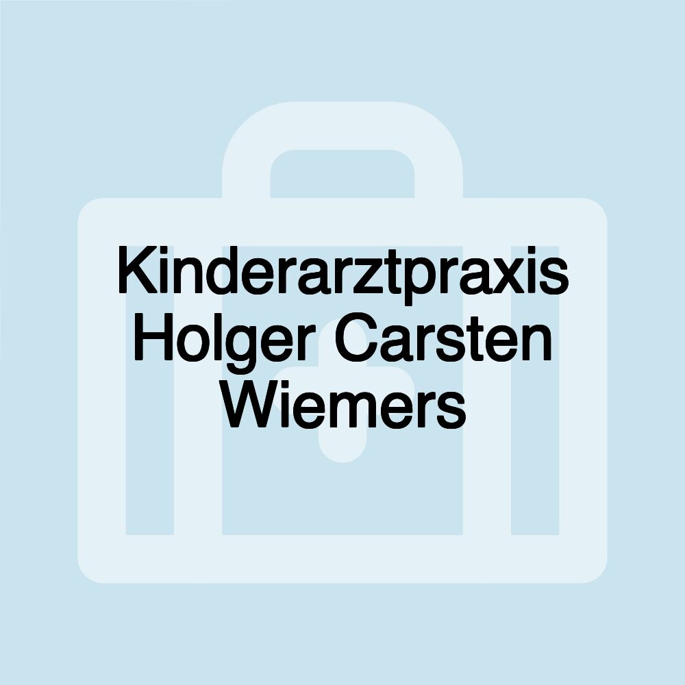 Kinderarztpraxis Holger Carsten Wiemers