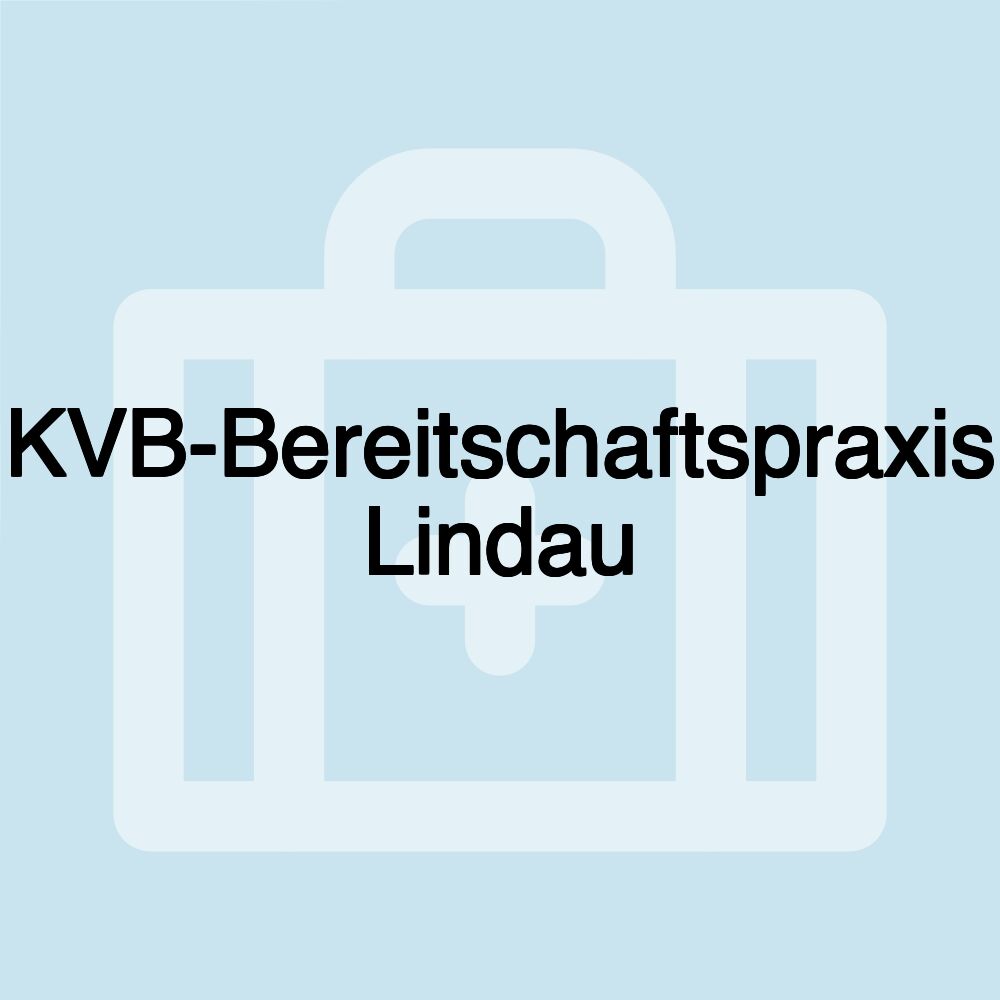 KVB-Bereitschaftspraxis Lindau