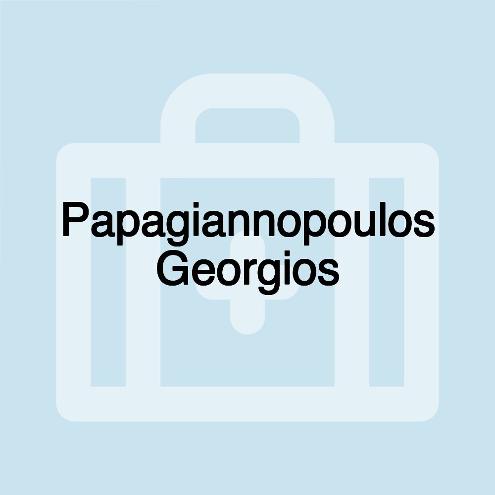 Papagiannopoulos Georgios