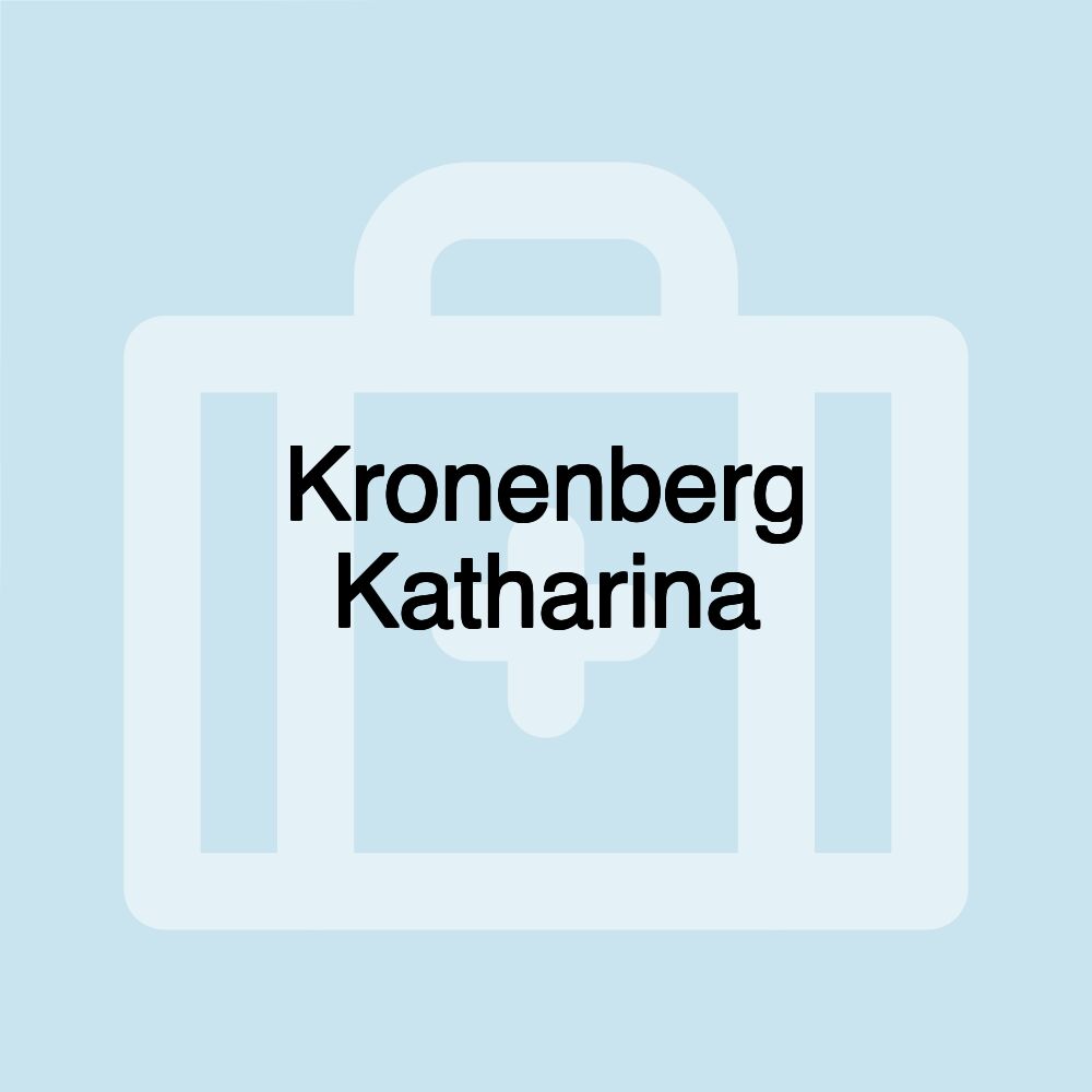 Kronenberg Katharina